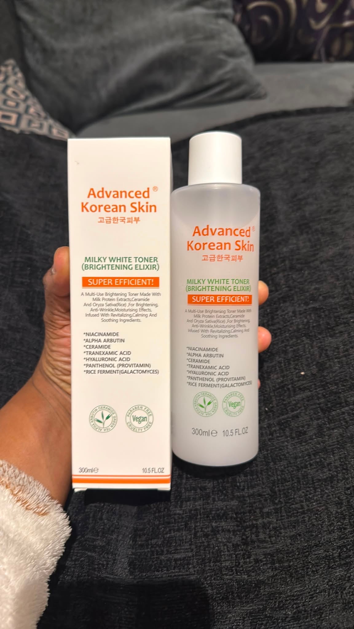 Advanced Korean Skin Milky White Brightening Toner (Elixir)