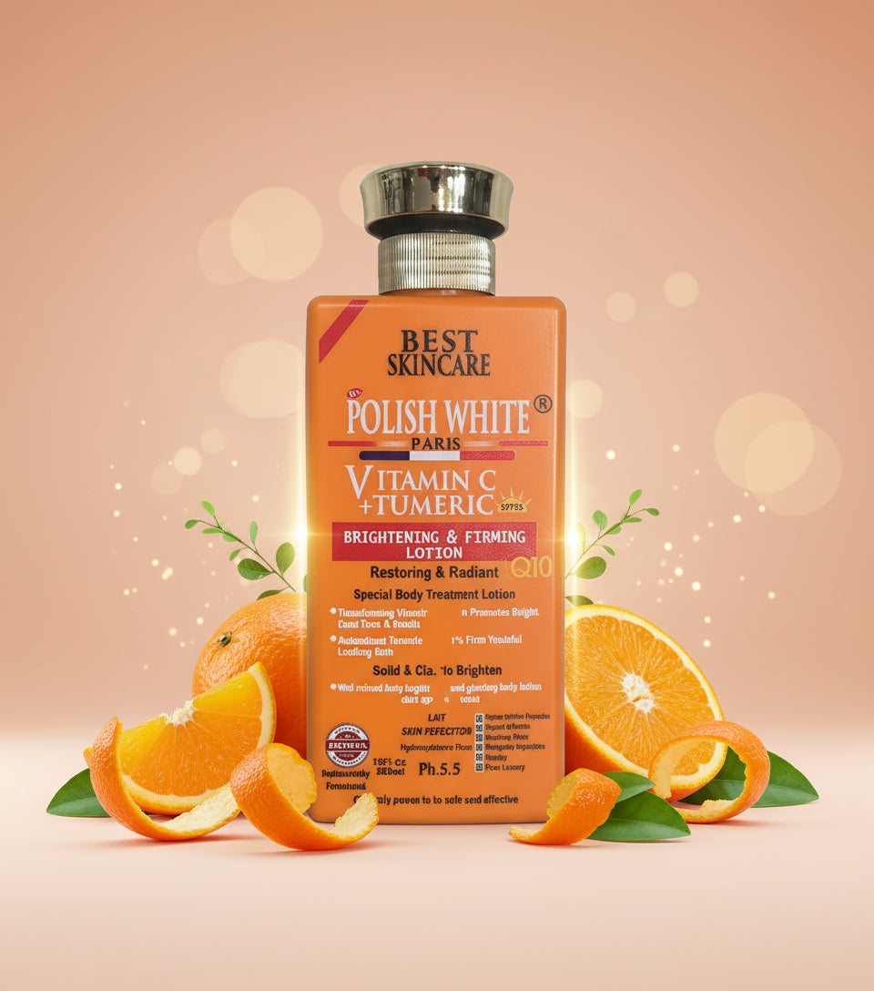 Polish White Vitamin C + Turmeric Lotion SPF55