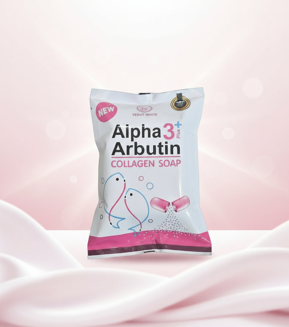 Alpha Arbutin 3+ Collagen Soap