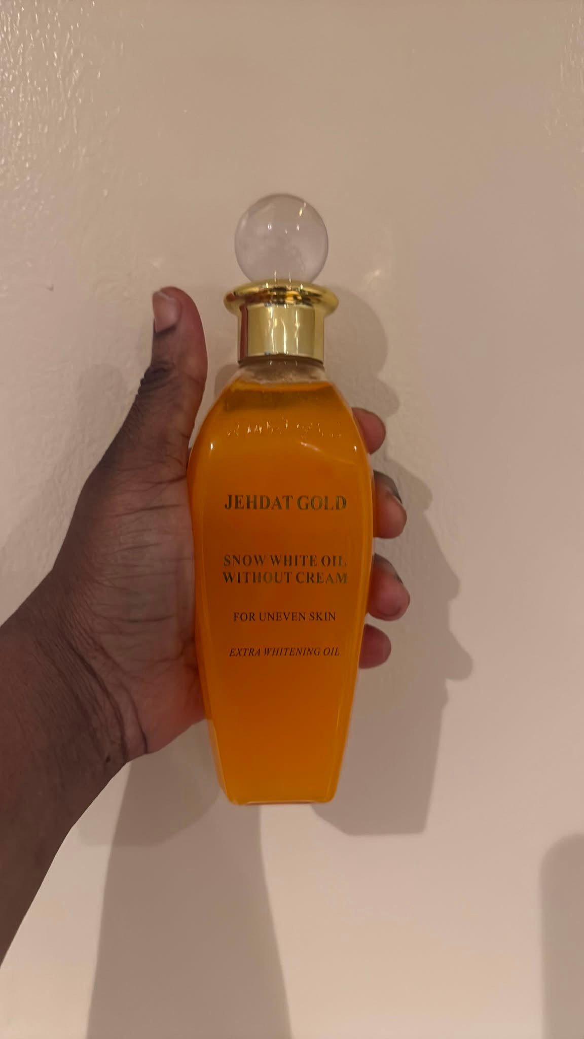 JEHDAT Gold Snow White Extra Whitening Oil