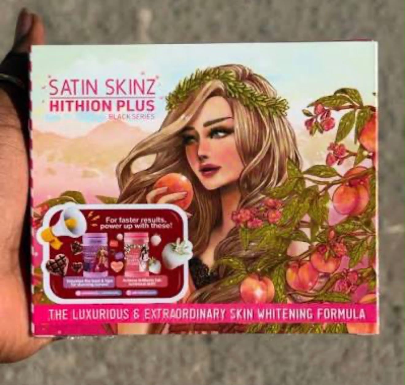 Satin Skinz Hithion Plus – Luxurious Skin Radiance Formula (Black Series)