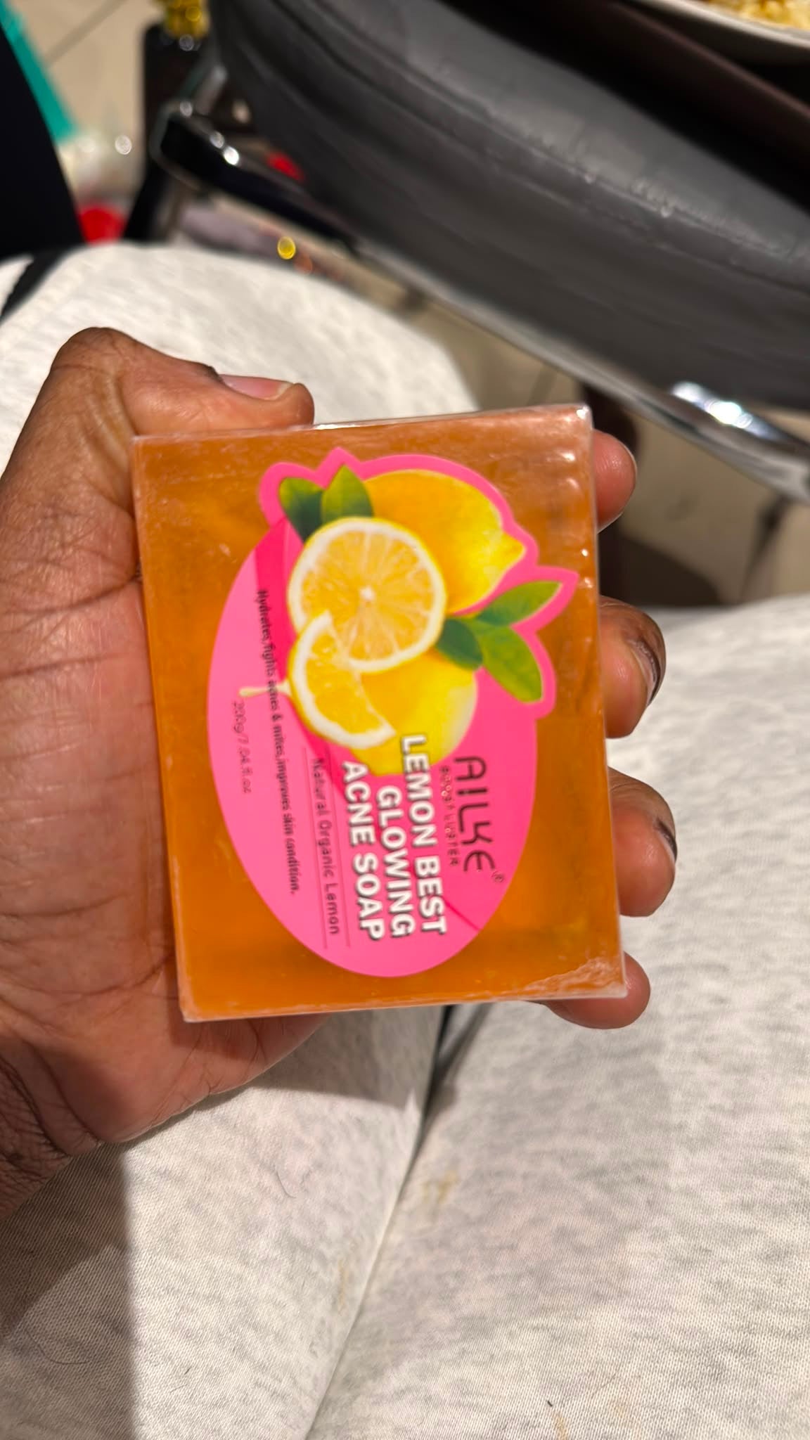 AILKE® Lemon Best Glowing Acne Soap