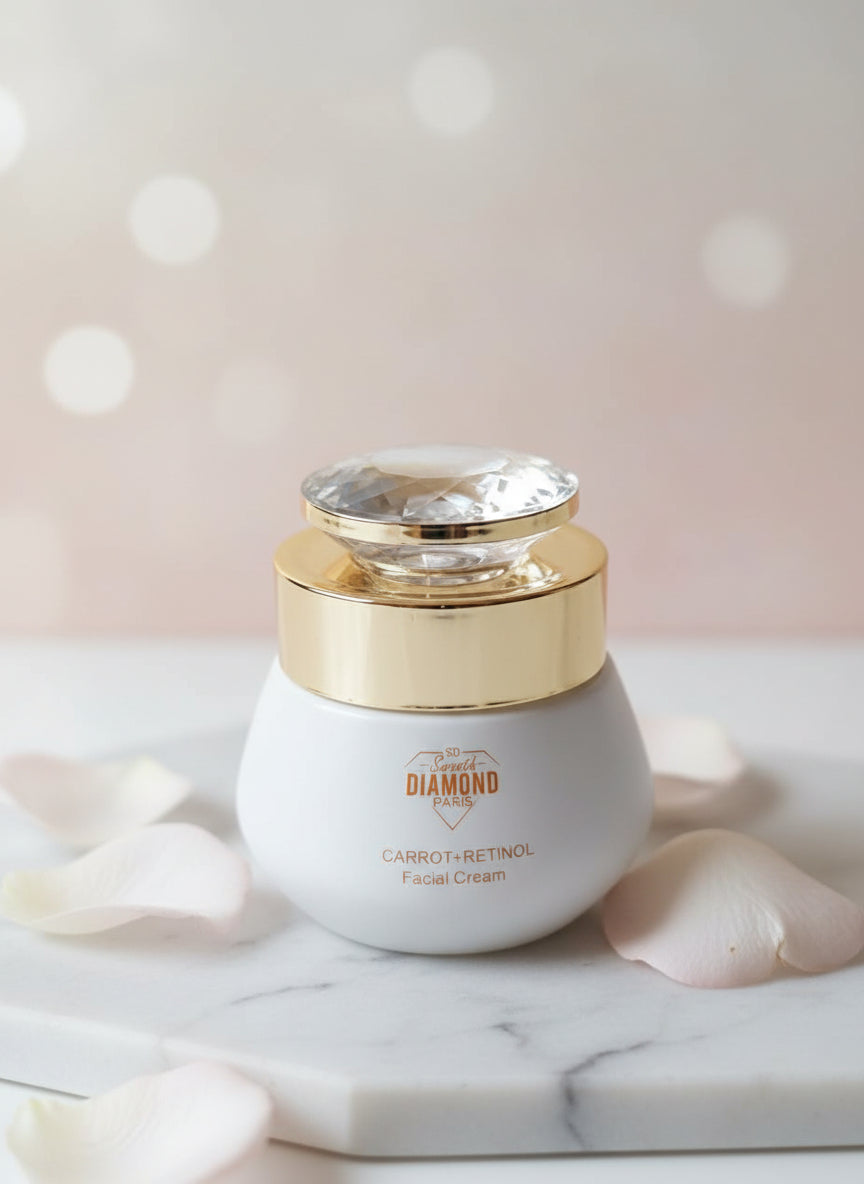 Smooth Diamond Carrot + Retinol Facial Cream