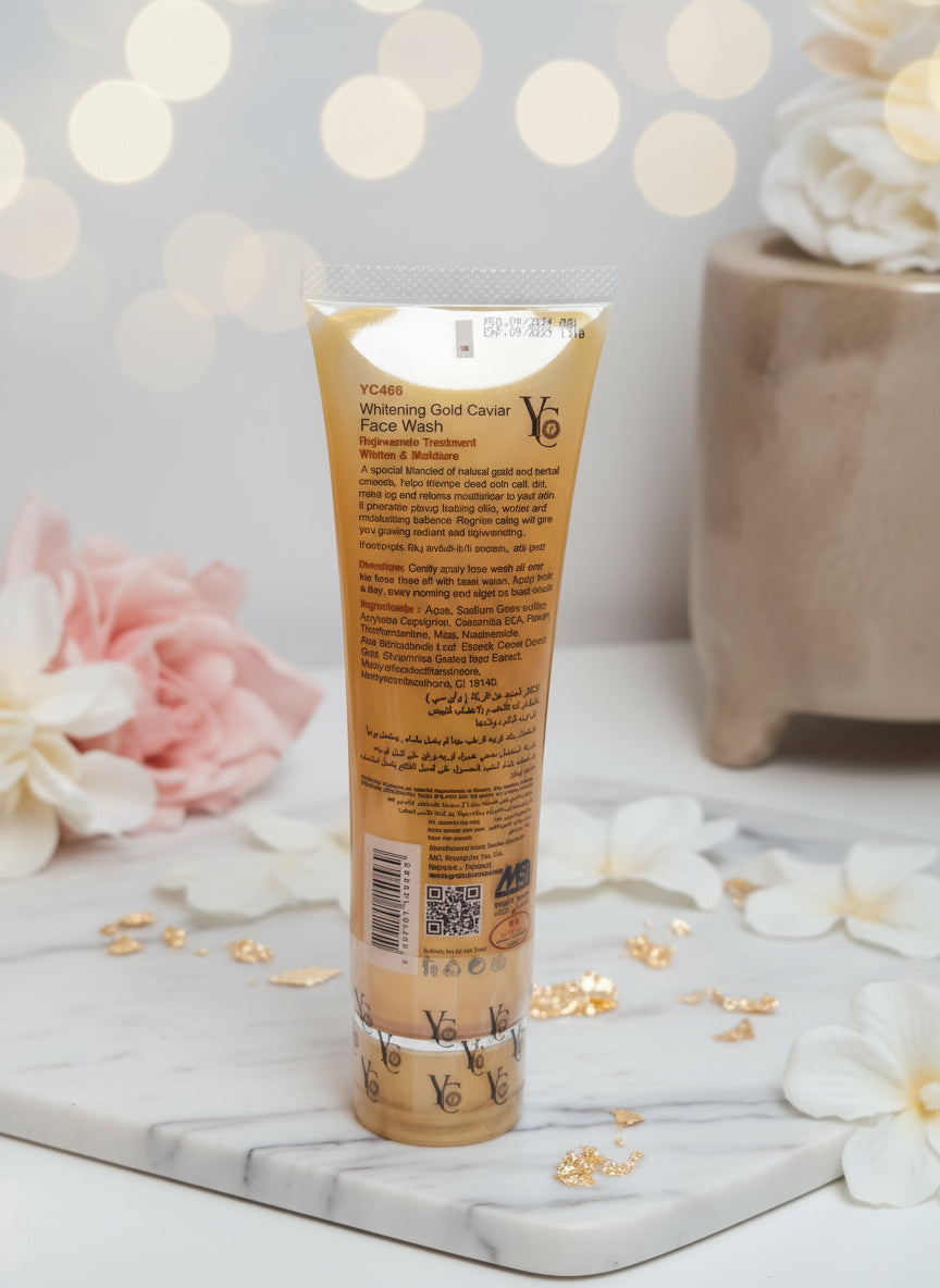 YC Whitening Gold Caviar Face Wash