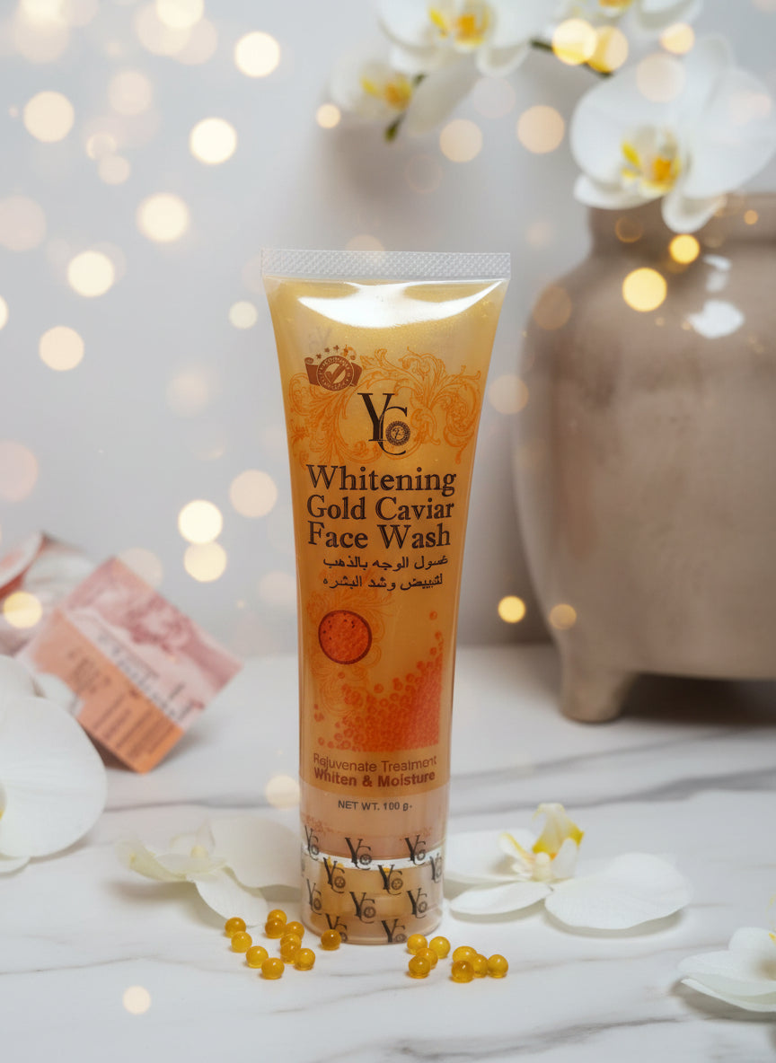 YC Whitening Gold Caviar Face Wash