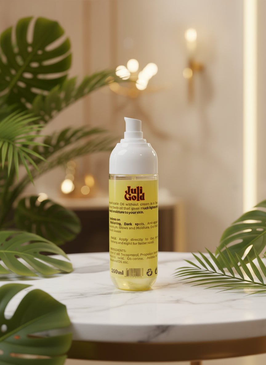 Juli Gold Halfcaste Oil Without Cream