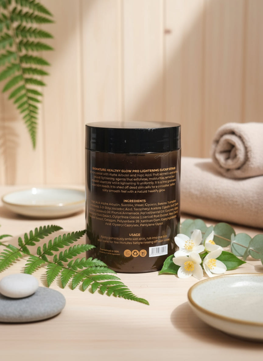 Bio Nature Healthy Glow Pro Lightening Sugar Scrub