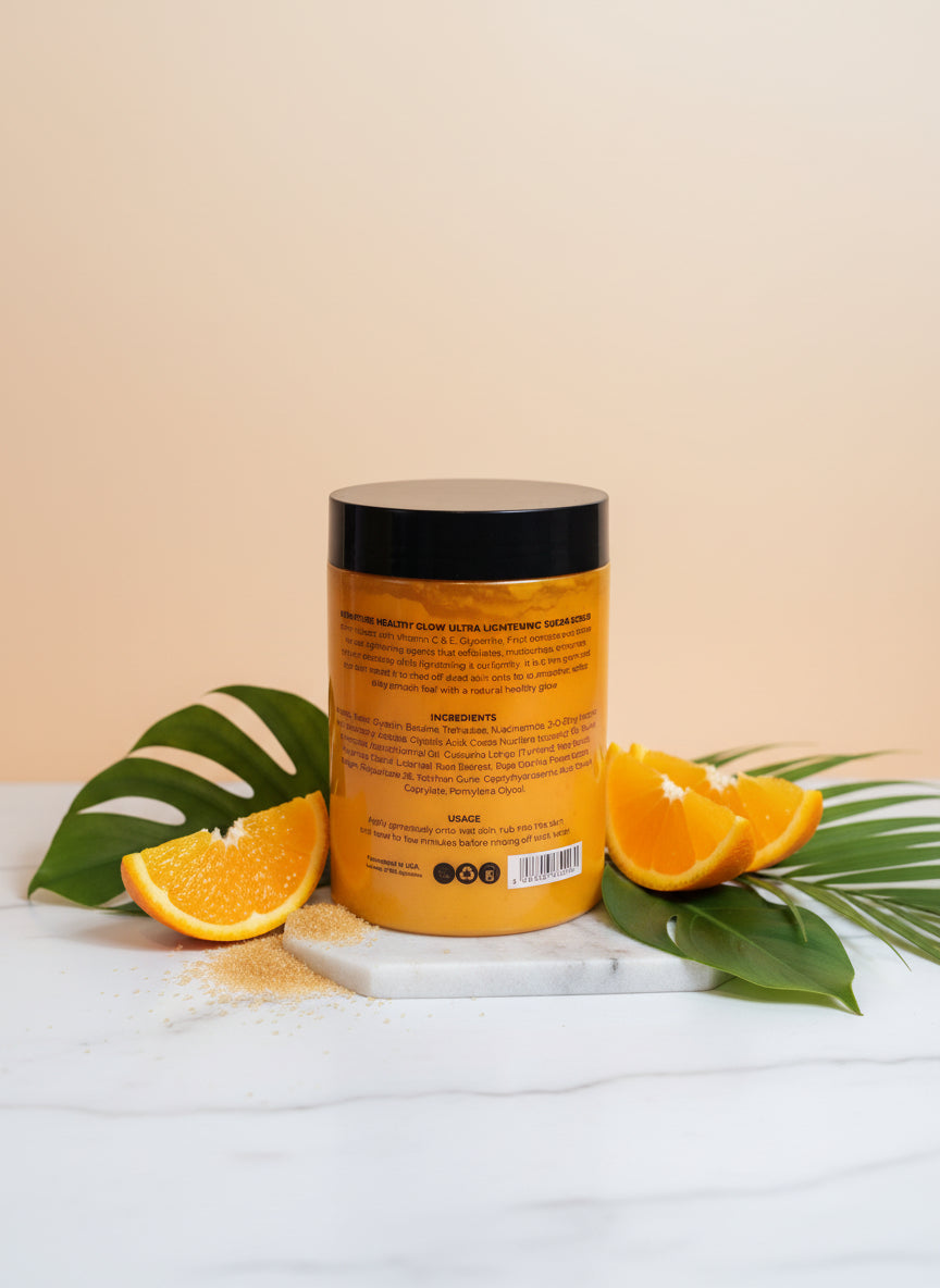 Bio Nature Healthy Glow Ultra Lightening Sugar Scrub