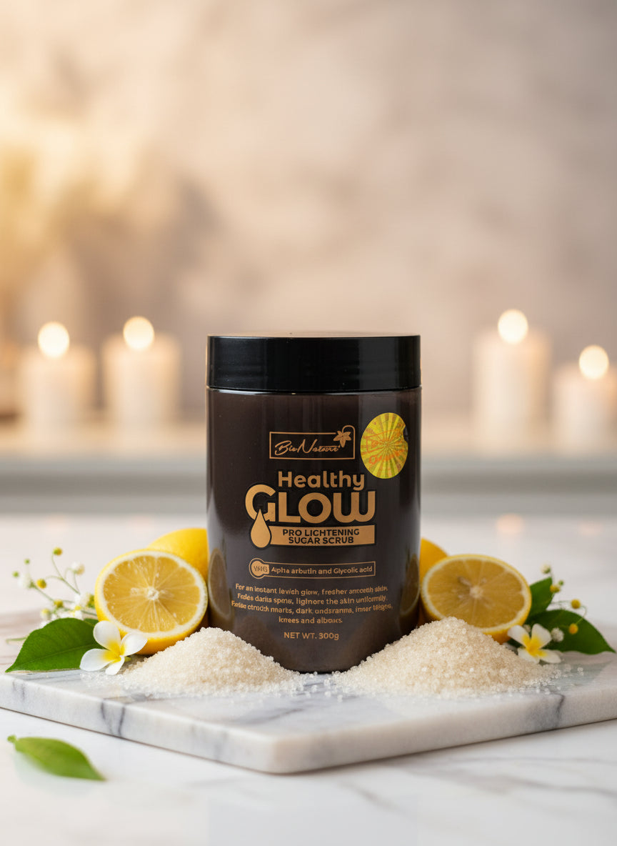 Bio Nature Healthy Glow Pro Lightening Sugar Scrub