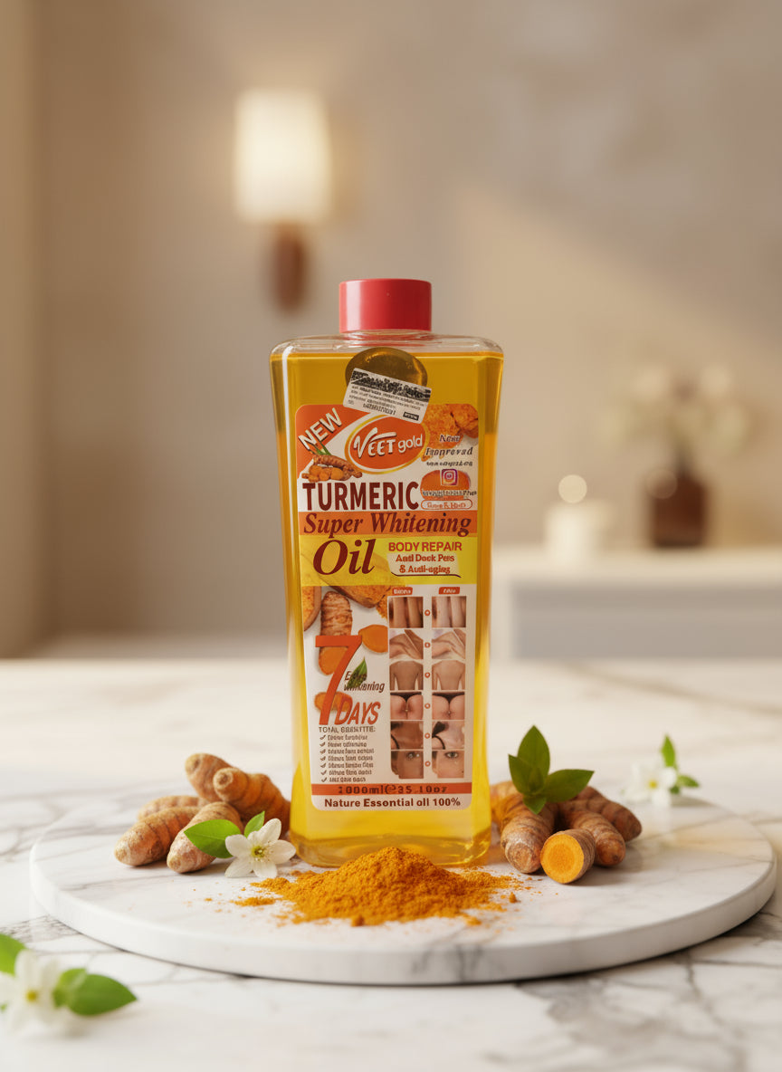 Veet Gold Tumeric Super Whitening Oil