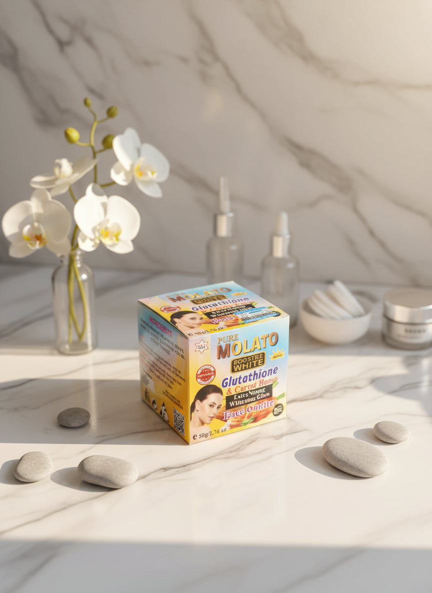 Pure Molato Glutathione & Carrot Honey Face Cream