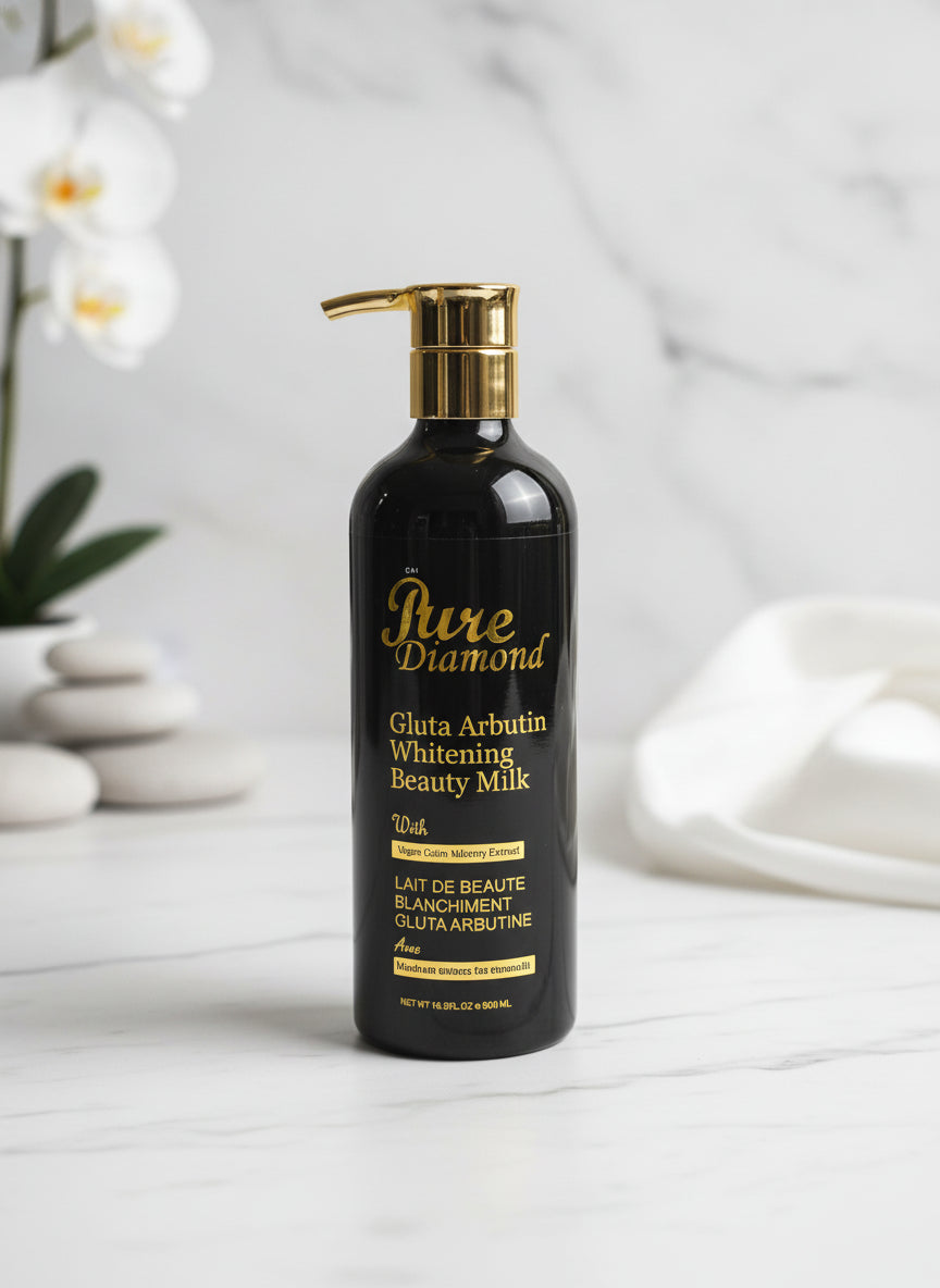Pure Diamond Gluta Arbutin Whitening Beauty Milk