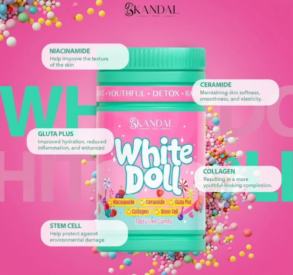 SKANDAL WHITE DOLL GLUTA PLUS ENHANCED FORMULA
