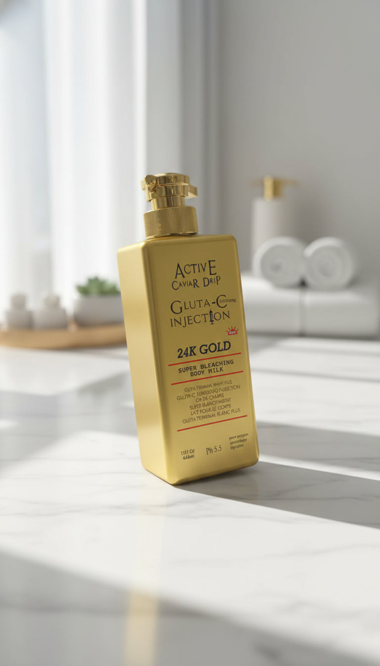 Active Caviar Drip Gluta-C Injection 24K Gold Milk