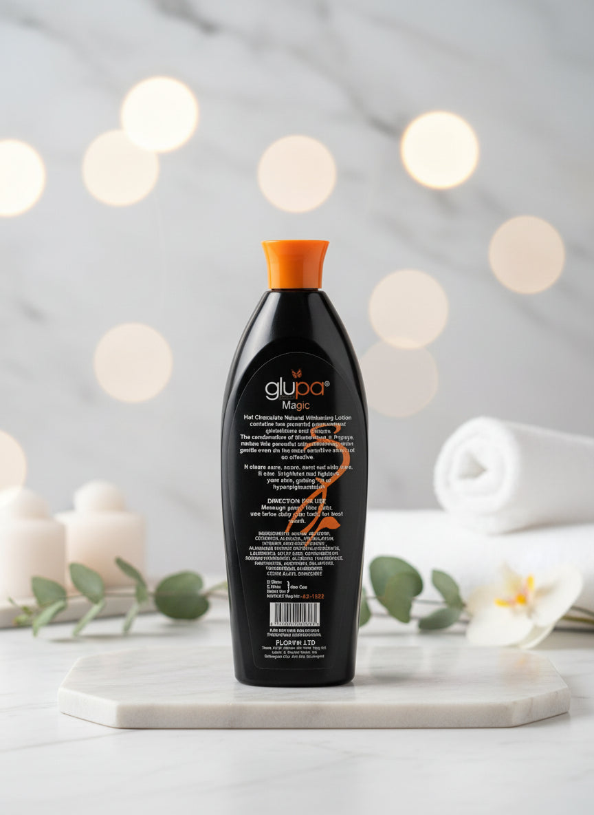 Glupa Hot Chocolate Natural Whitening Body Lotion with Shea Butter