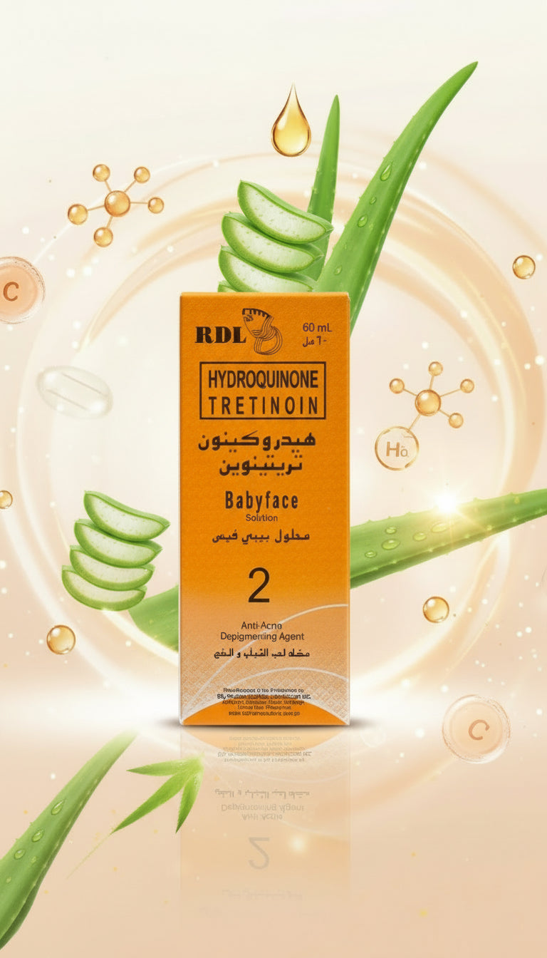 Hydroquinone Tretinoin Babyface Solution 2