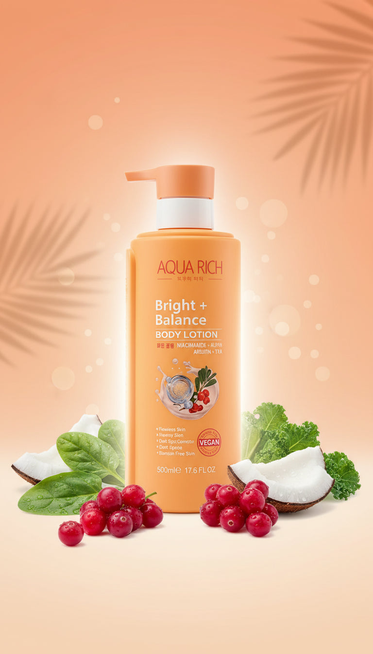 Aqua Rich Bright + Balance Body Lotion