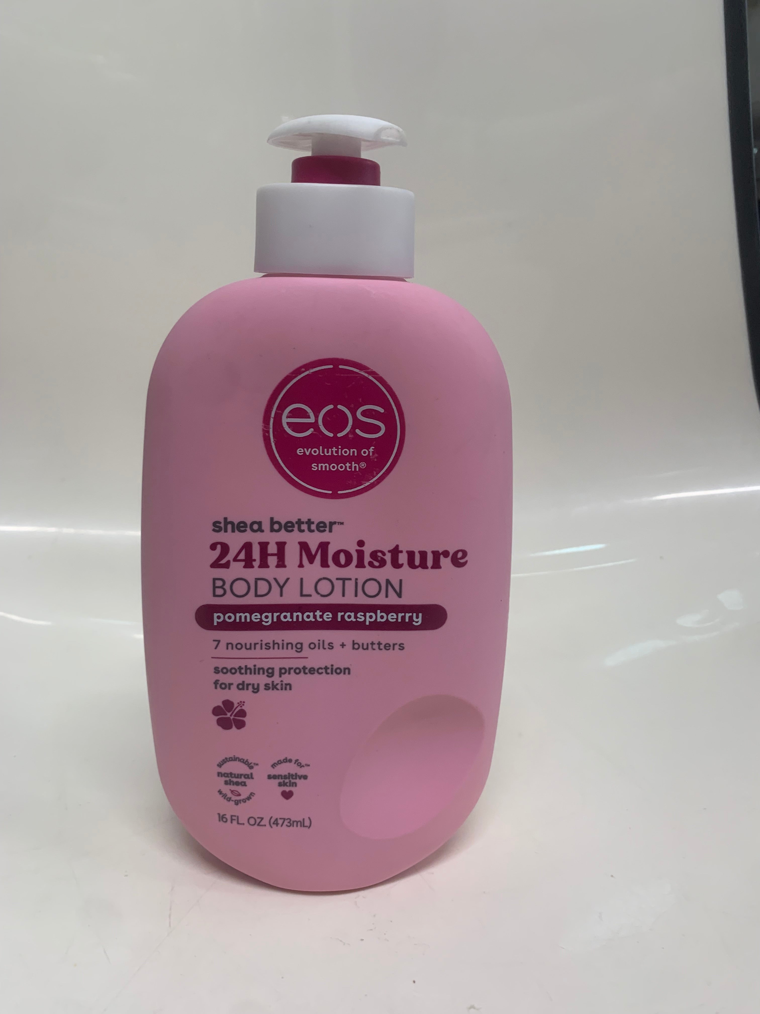 EOS Shea Better™ 24H Moisture Body Lotion – Pomegranate Raspberry