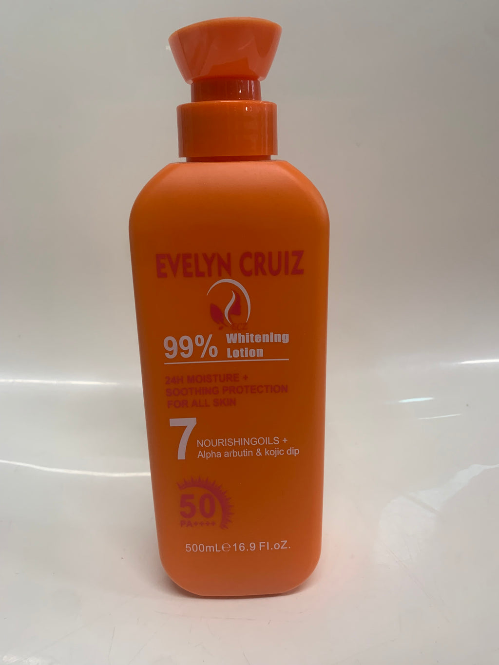 Evelyn Cruiz 99% Whitening Body Lotion – 24H Moisture + Soothing Protection