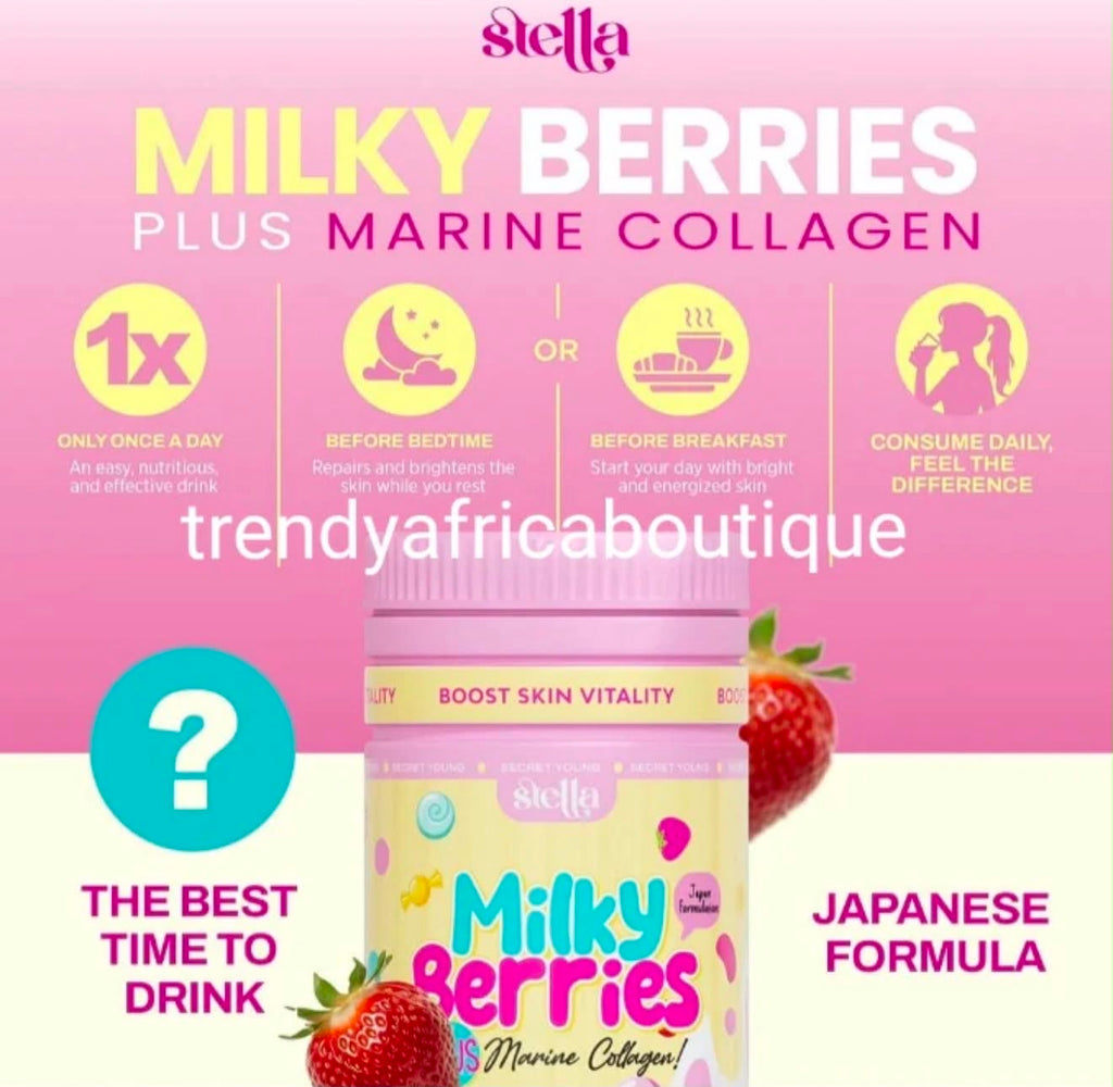 Stella Milky Berries Plus Marine Collagen