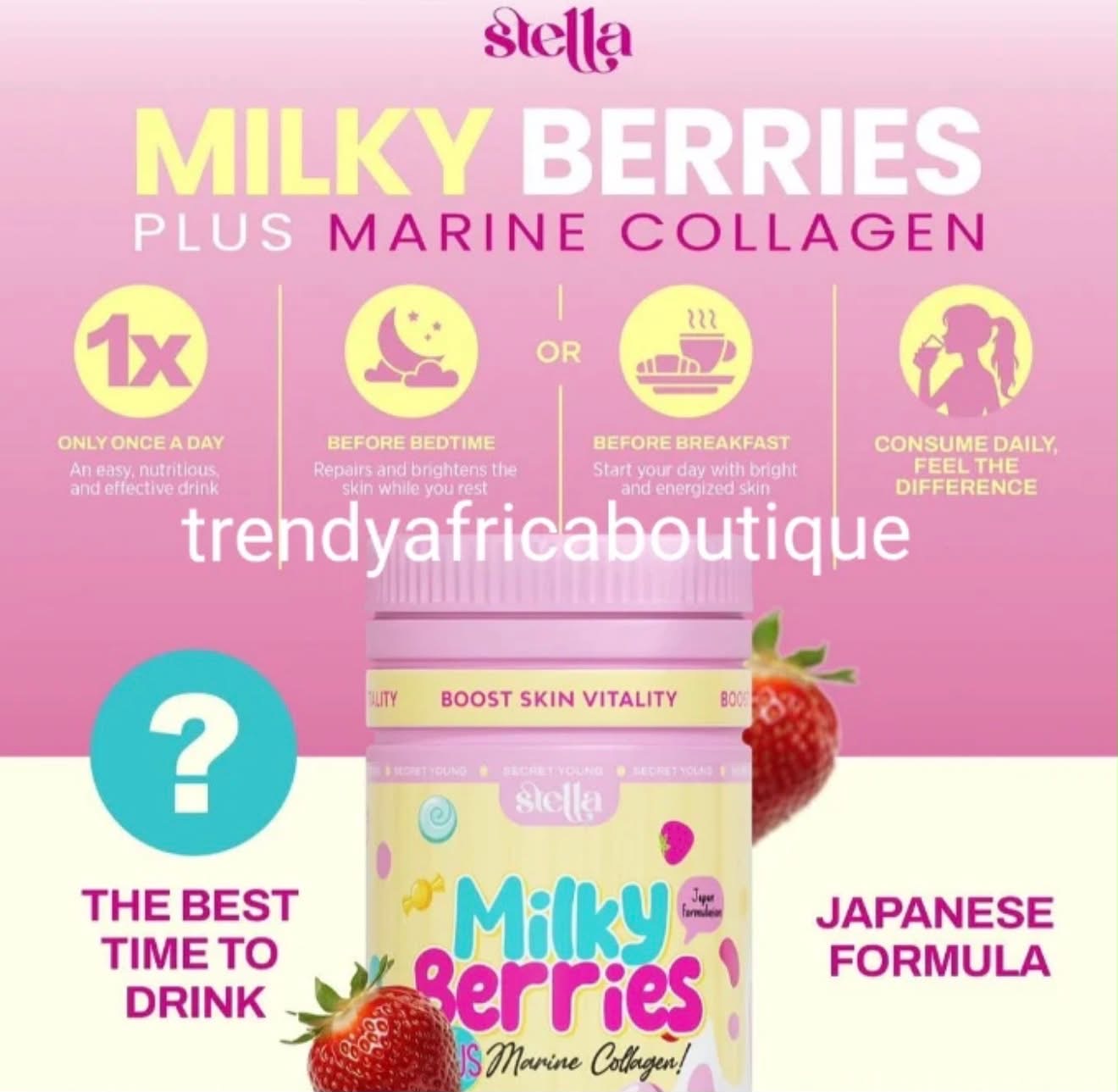 Stella Milky Berries Plus Marine Collagen