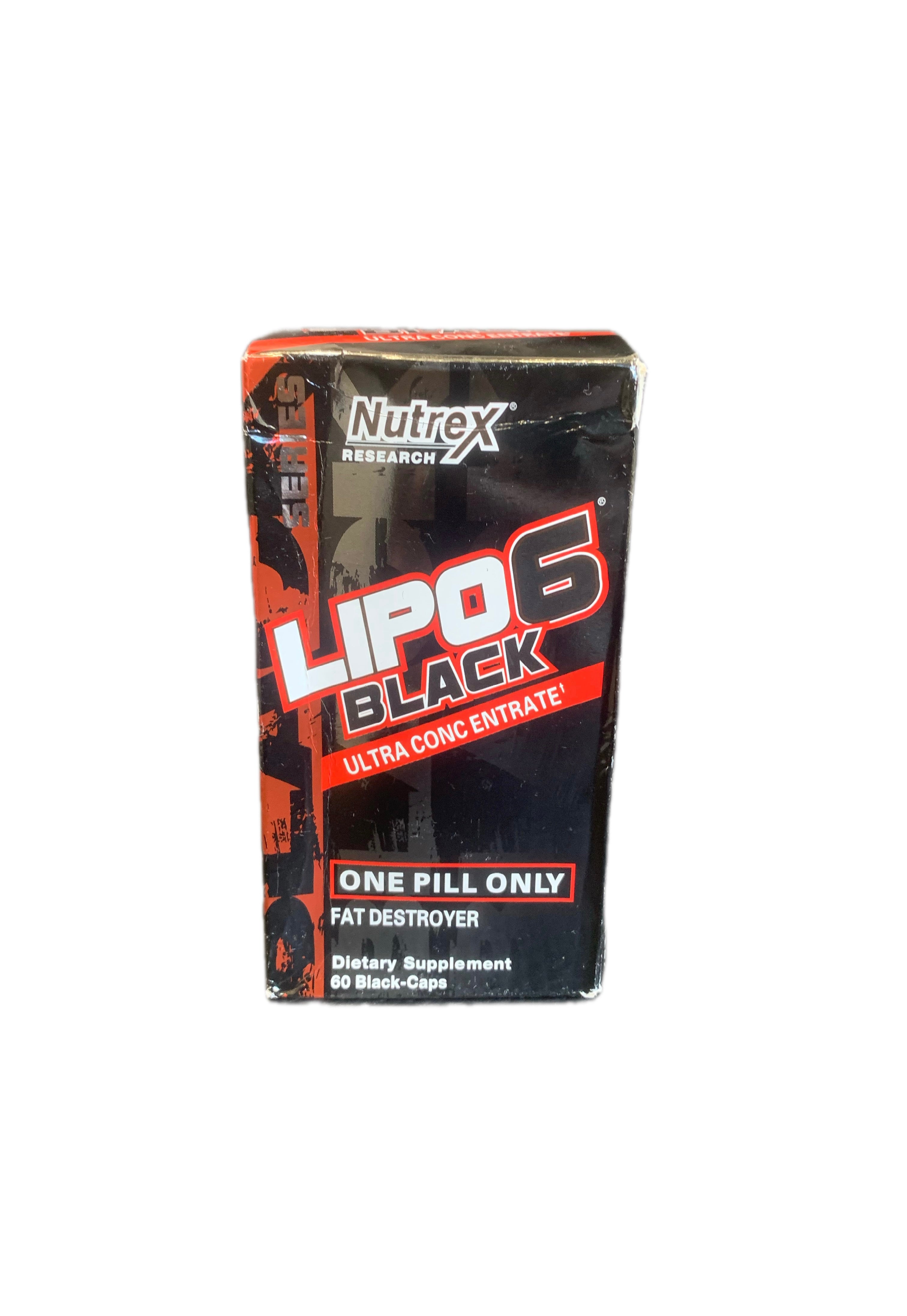 Lipo 6 Black Ultra Concentrate – 60 Capsules | Advanced Weight Management & Energy Support Supplement