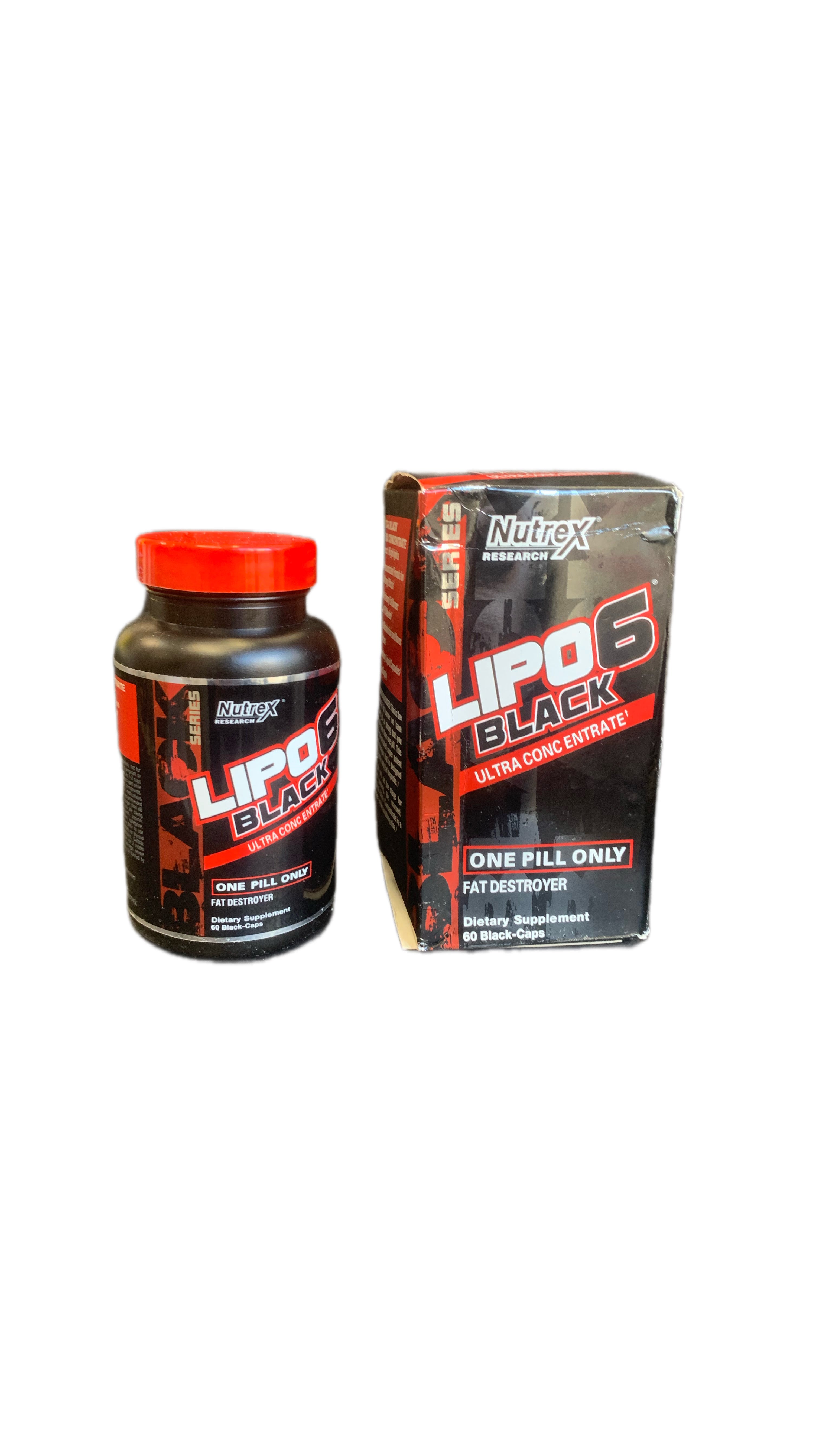 Lipo 6 Black Ultra Concentrate – 60 Capsules | Advanced Weight Management & Energy Support Supplement