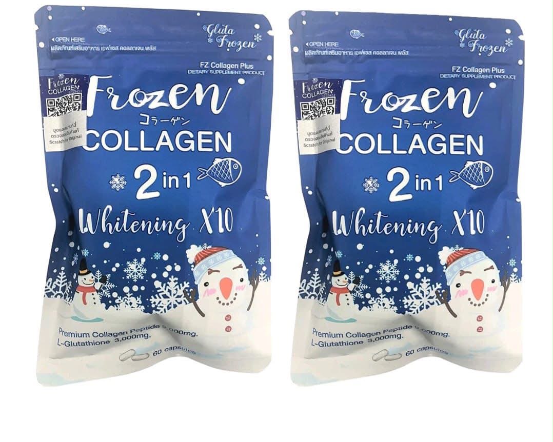 Frozen Collagen 2-in-1 – X10 Premium Collagen Peptide (60 Capsules)