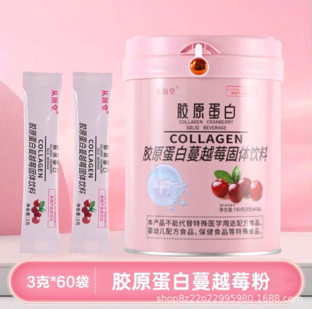 Collagen Cranberry Solid Beverage