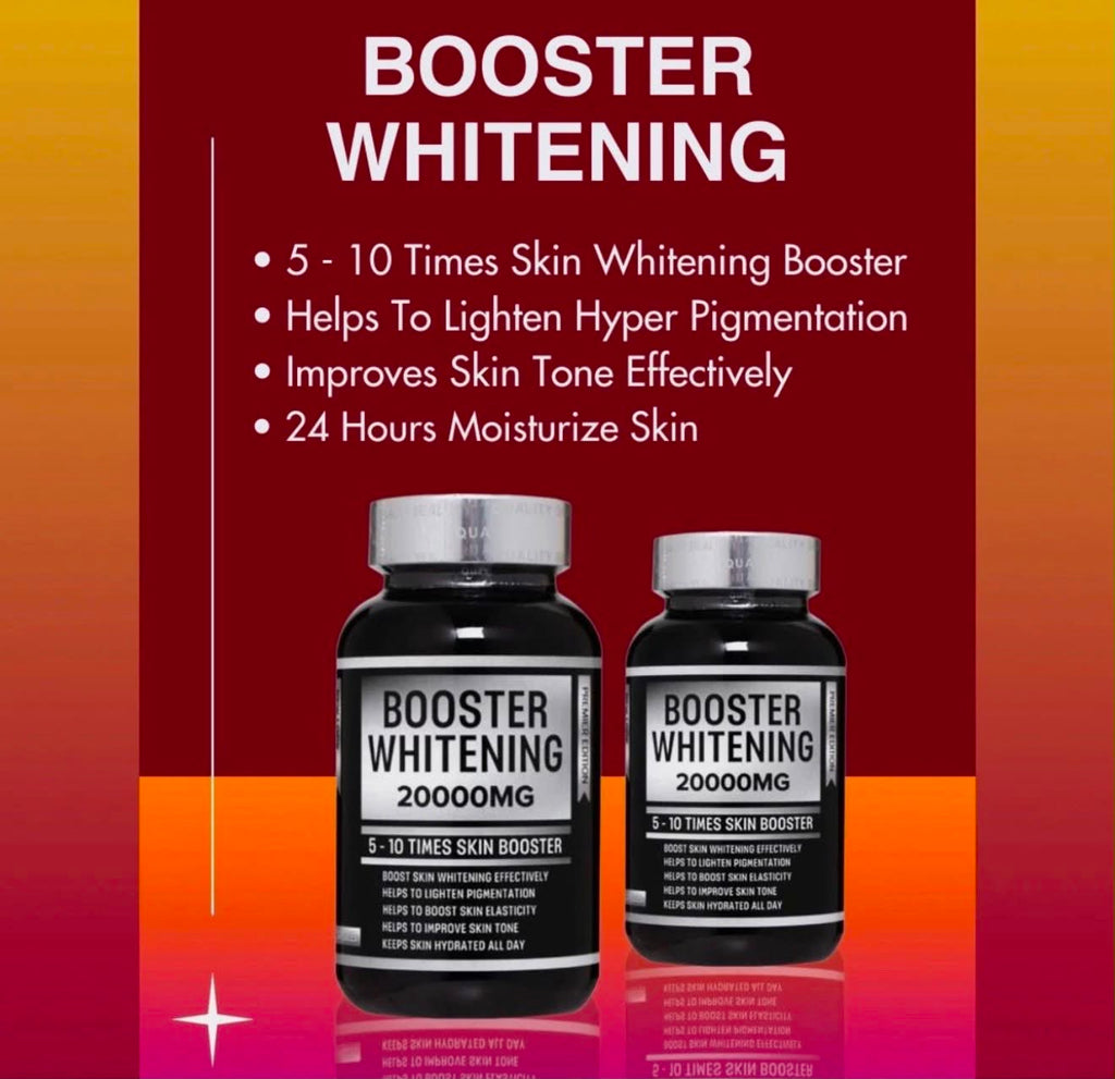 Booster Whitening 20,000mg – 5–10x Skin Booster Formula