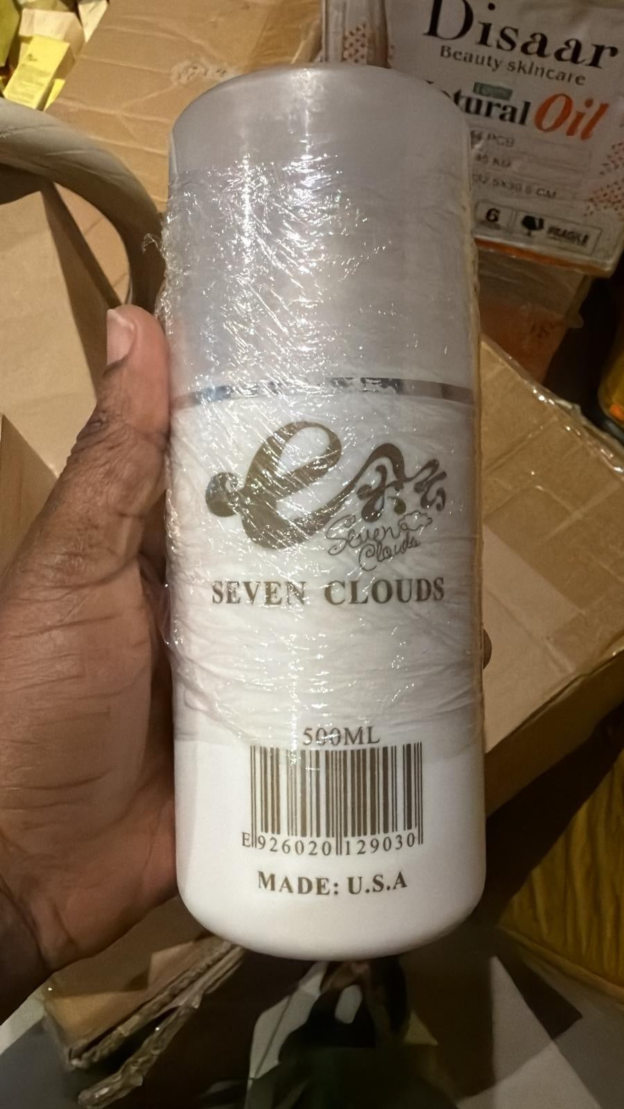 Seven Clouds Beauty Skincare Natural Oil Cream and Body Lotion (500ml)