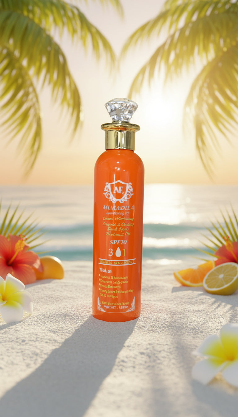 Muradila Extra Whitening 3-in-1 Treatment Oil SPF 20