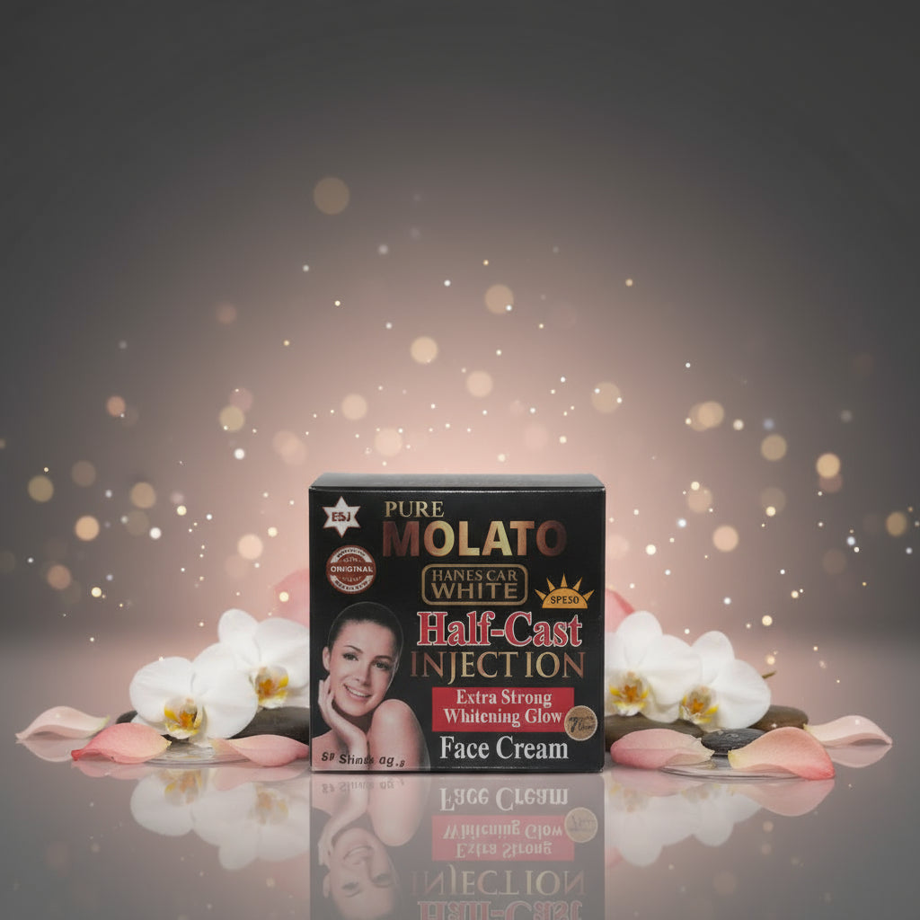 Pure Molato Half-Cast Injection Face Cream – Extra Strong Whitening Glow