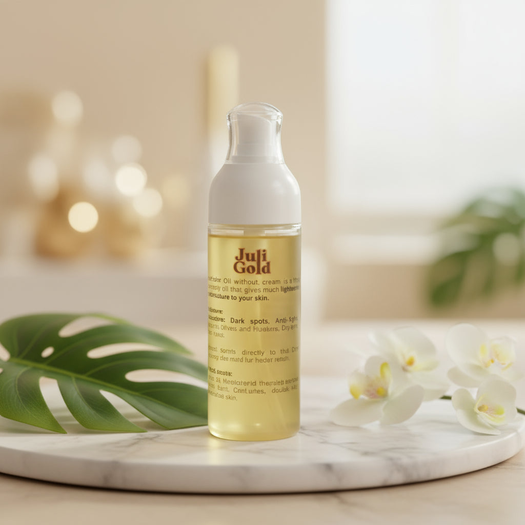 Juli Gold Half Caste Oil – Extreme Whitening Oil