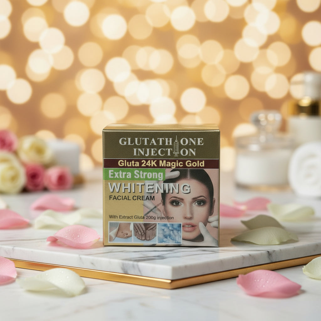 Title:
Glutathione Injection Extra Strong Whitening Facial cream